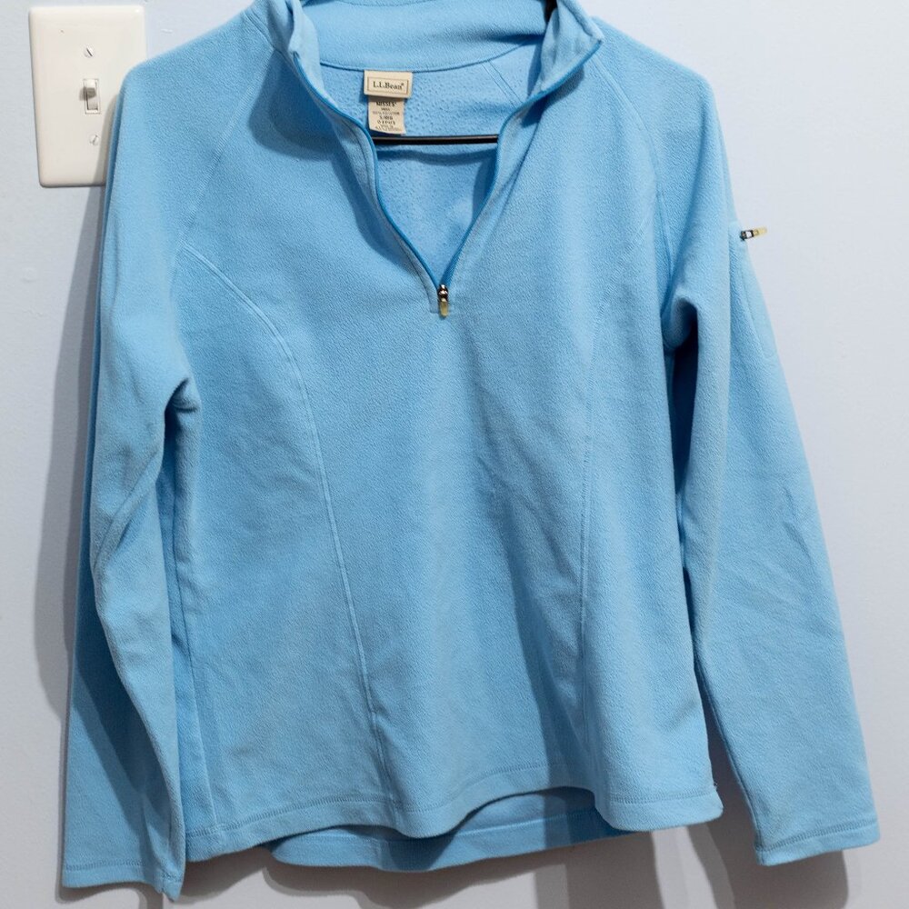 Light blue L.L bean sweater